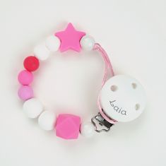 Silicone Chain Dora Pink Not Personalized