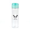 Pack Botella 600ml + Cajita Porta Alimentos Panda Menta personalizadas