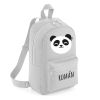 Mochila Medium Panda personalizada, color a elegir