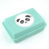 Cajita Porta Alimentos Panda Menta sin personalizar
