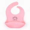 Blue rubber personalized Bib