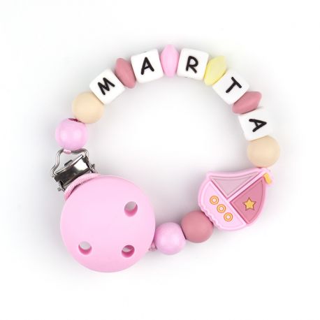 Silicone Chain Personalized Gray