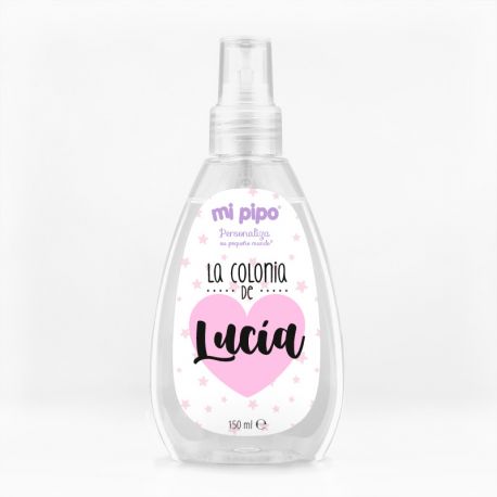 Agua Colonia personalizada La Colonia de Corazón Rosa 150 ml