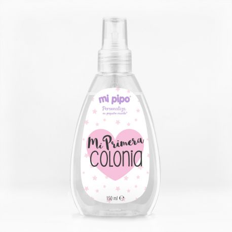 Agua Colonia Mi Primera Colonia Corazón Rosa 150 ml