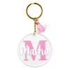 Keychain Simple Shape Star Blue Personalized 