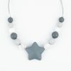 Teething Necklace of Lactation Basic Star Marine