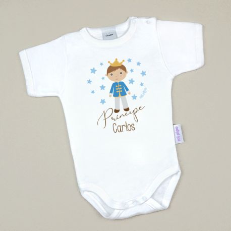 Babidu Body Basic Funny I Love Mommy with Pink Star