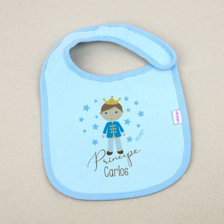 Bib Piqué Birth Pink Personalized