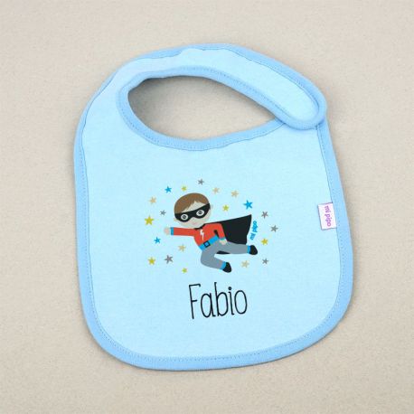 Babero Personalizado Superhéroe
