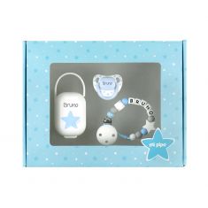 Cajita Top Baby Azul Personalizada