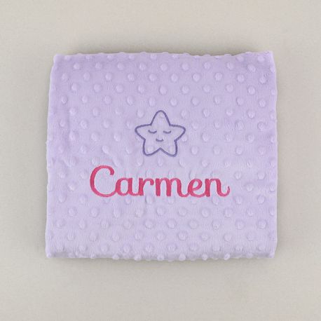 Personalized Fuchsia Classic Basic Blanket (380 gr/m2)