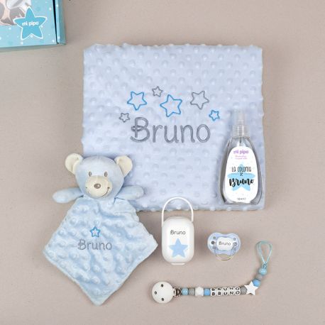 My Baby blue personalized box