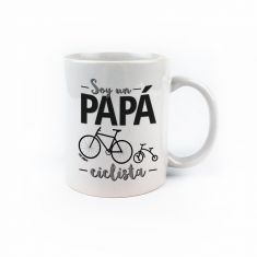 Taza cerámica Soy un Papá Ciclista