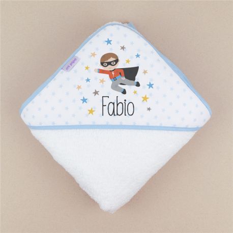 Capa de baño Superhéroe  Personalizada