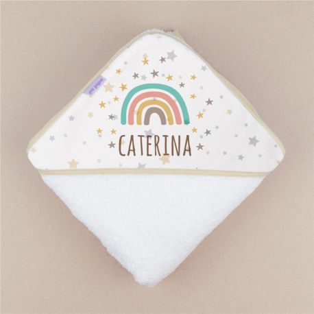 Capa de baño Arcoíris Soft Personalizada