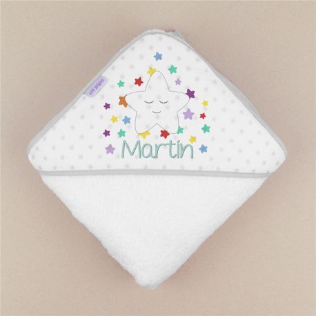Capa de baño Estrella sonrisa Personalizada