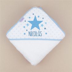 Capa de baño Estrella Azul Personalizada