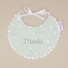 Bib Piqué Birth Beige  Personalized