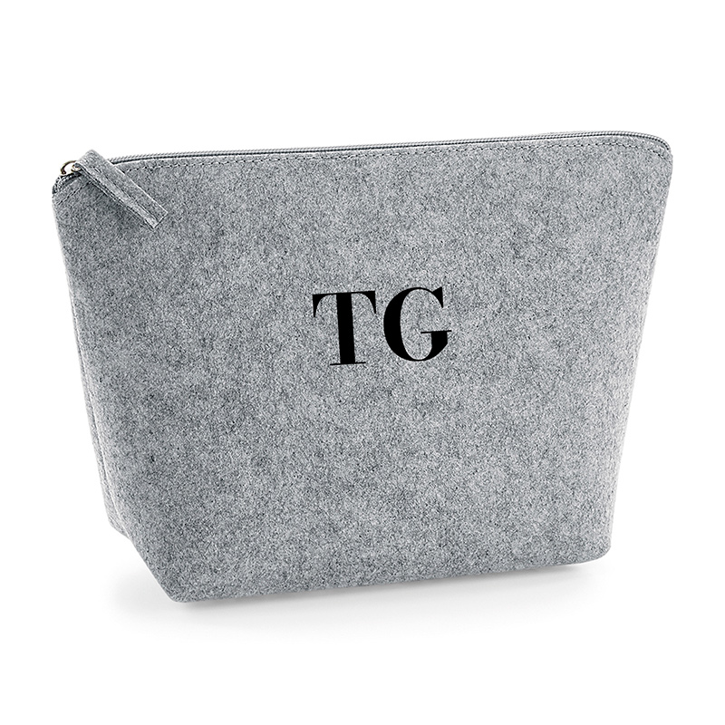 Neceser estuche algodón personalizado con logo. Estampación neceser