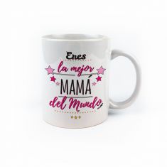 Taza cerámica Mamá la mejor Mamá del mundo