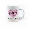 Heart Pink +9M Personalized Cup