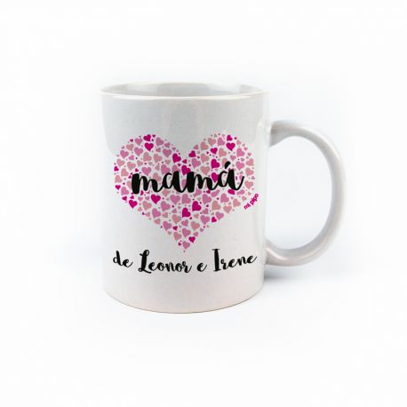 Heart Pink +9M Personalized Cup