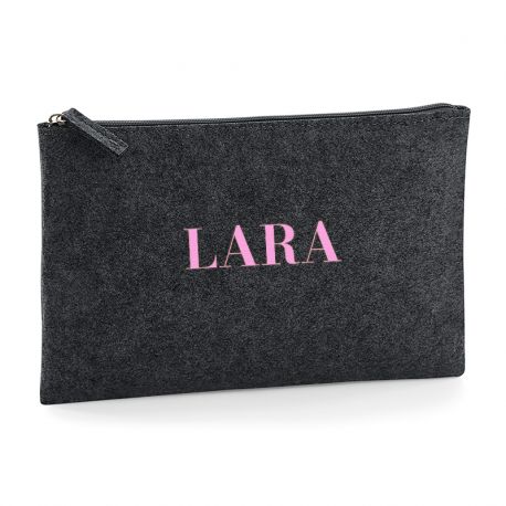 Keychain Simple Shape Star Blue Personalized 