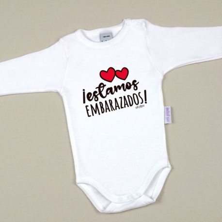 Babidu Body Basic Funny I Love Mommy with Pink Star