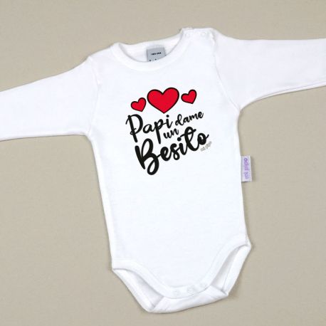 Babidu Body Basic Funny I Love Mommy with Pink Star