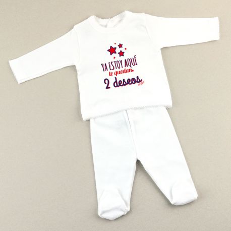 Babidu Body Basic Funny I Love Mommy with Pink Star