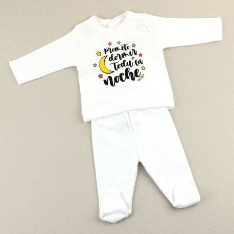 Babidu set 2 Piezas 0m Divertido Prometo dormir toda la noche
