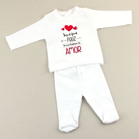 Babidu set 2 Piezas 0m Divertido Soy el final feliz de una historia de amor