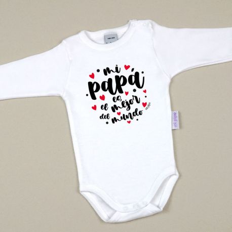 Babidu Body Basic Funny I Love Mommy with Pink Star