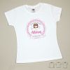Camiseta o Sudadera Bebé y Niño/a Comunión rosa