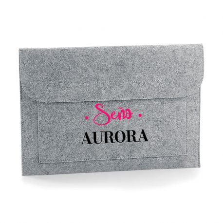 Keychain Simple Shape Star Blue Personalized 