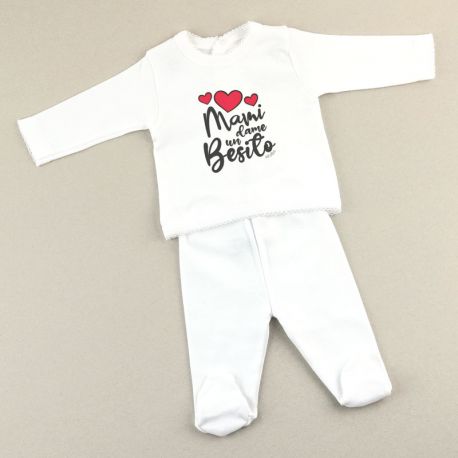 Babidu set 2 Piezas 0m Divertido Mami dame un besito