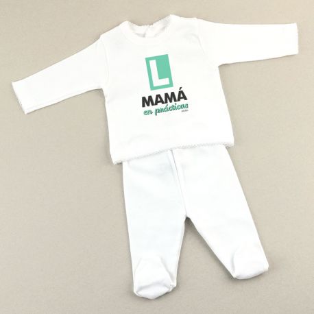 Babidu set 2 Piezas 0m Divertido Mamá en prácticas