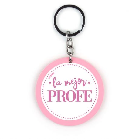 Keychain Simple Shape Star Blue Personalized 