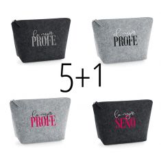 PROMO Neseser Fieltro Colección Profes, compra 5 y te regalamos 1
