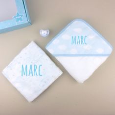 Blue Clouds Personalized Box