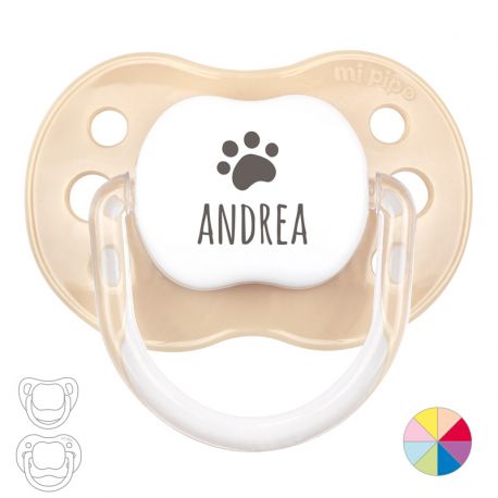 Chupete Personalizado Nombre + Huella