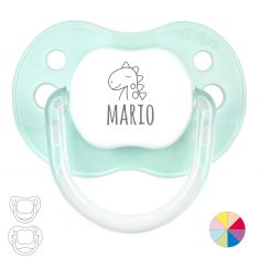 Classic Pacifier Name + Stork