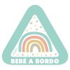 PROMO Pegatina para coche Bebé a Bordo, compra 20 y te regalamos 5