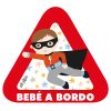 PROMO Pegatina para coche Bebé a Bordo, compra 20 y te regalamos 5