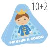 PROMO Pegatina para coche Príncipe a Bordo, compra 10 y te regalamos 2