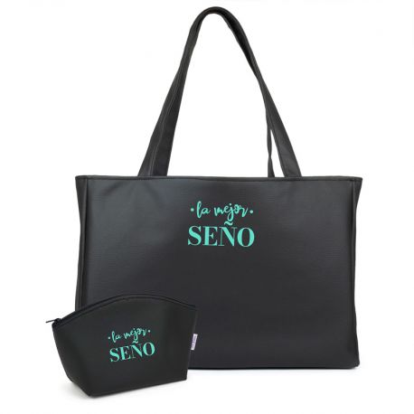 Bolso algodón orgánico personalizado (nombre niño/a) corazón Mamá