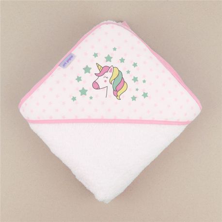 Capa de baño Unicornio No Personalizada