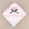 Capa de baño Panda Rosa No Personalizada