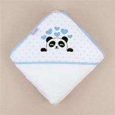 Capa de baño Panda Azul No Personalizada