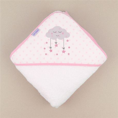 Capa de baño Nube Rosa No Personalizada